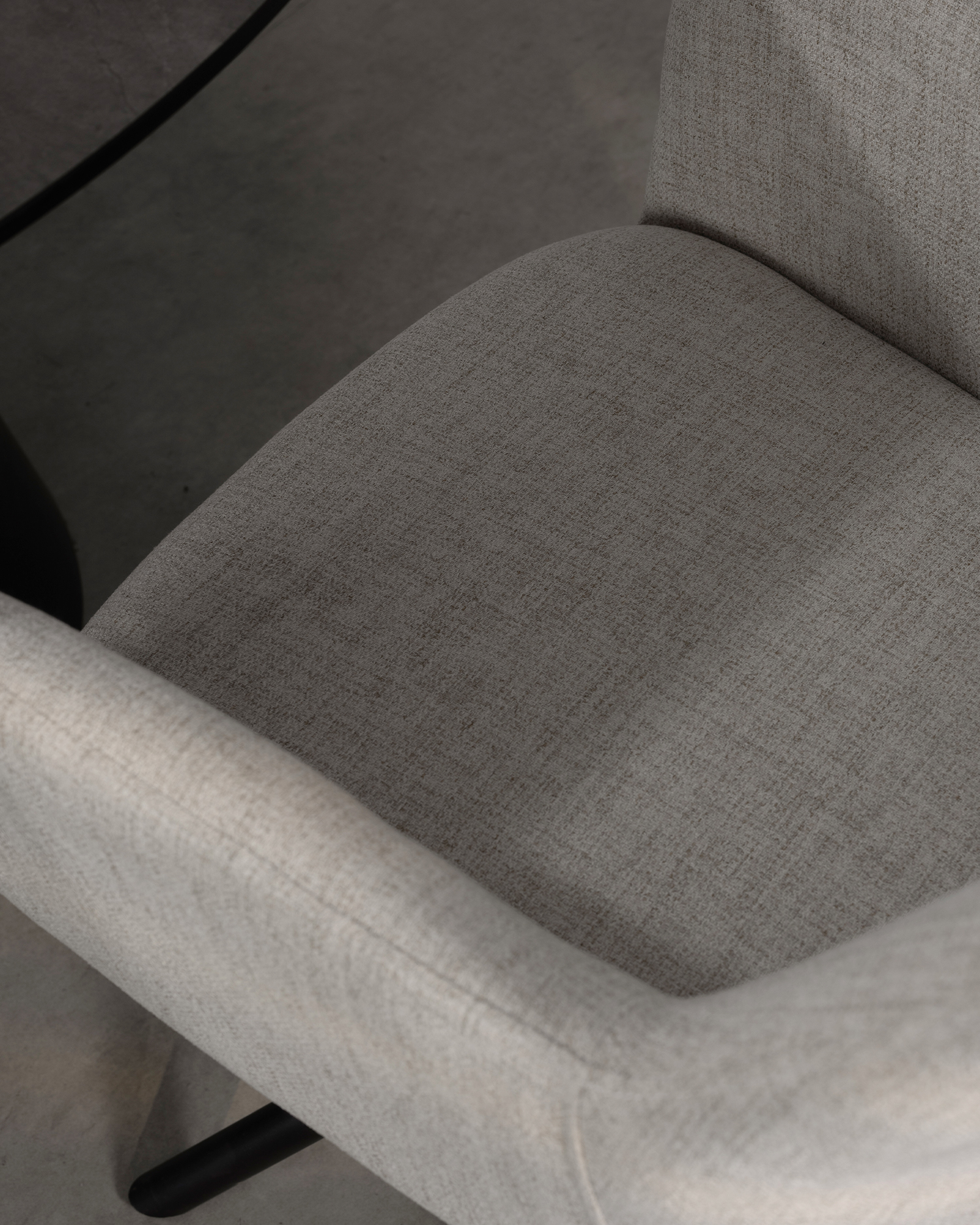 Döner kumaş yemek sandalyesi Döner kumaş yemek sandalyesi