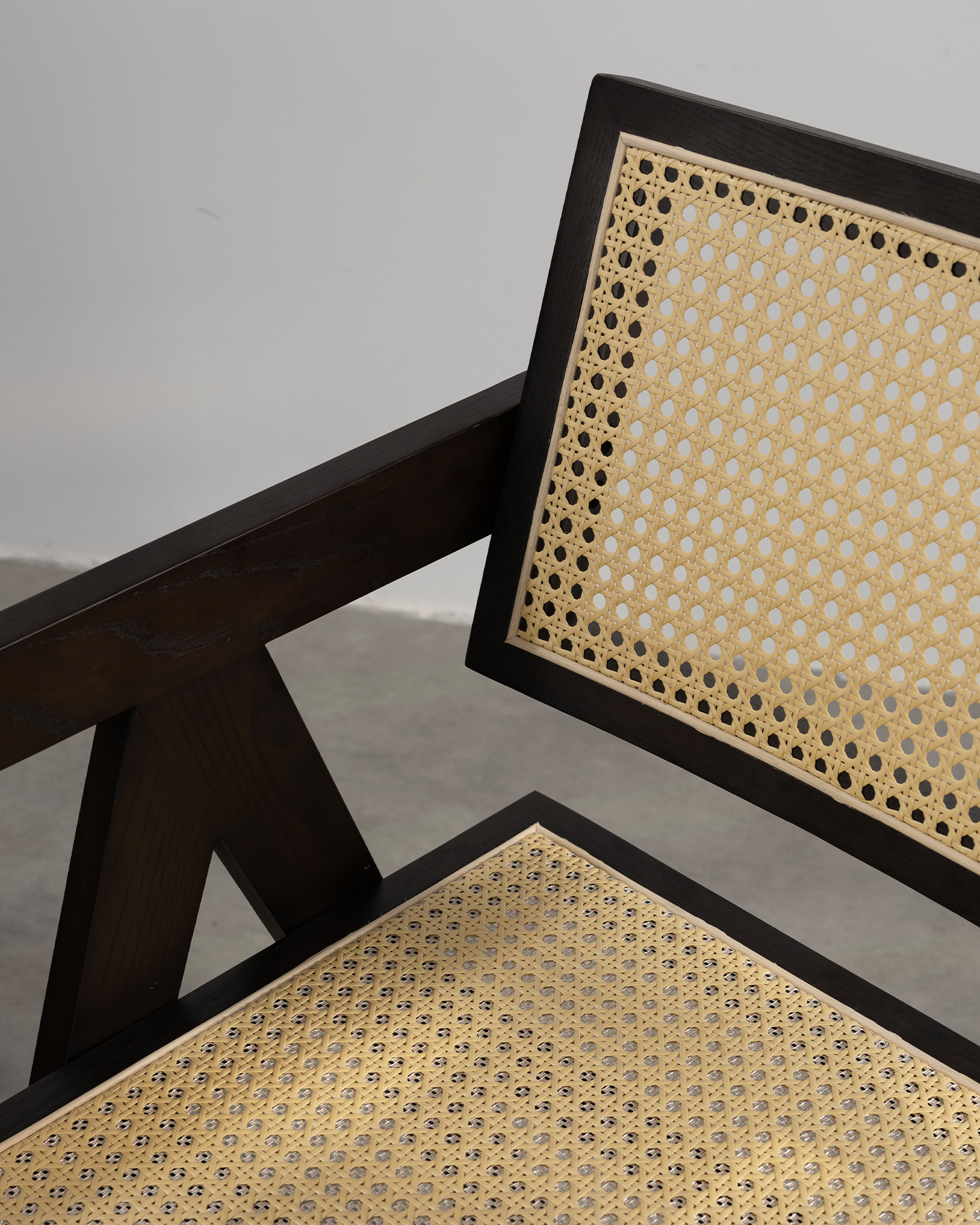 Minimalist rattan ahşap yemek sandalyeleri Minimalist rattan ahşap yemek sandalyeleri