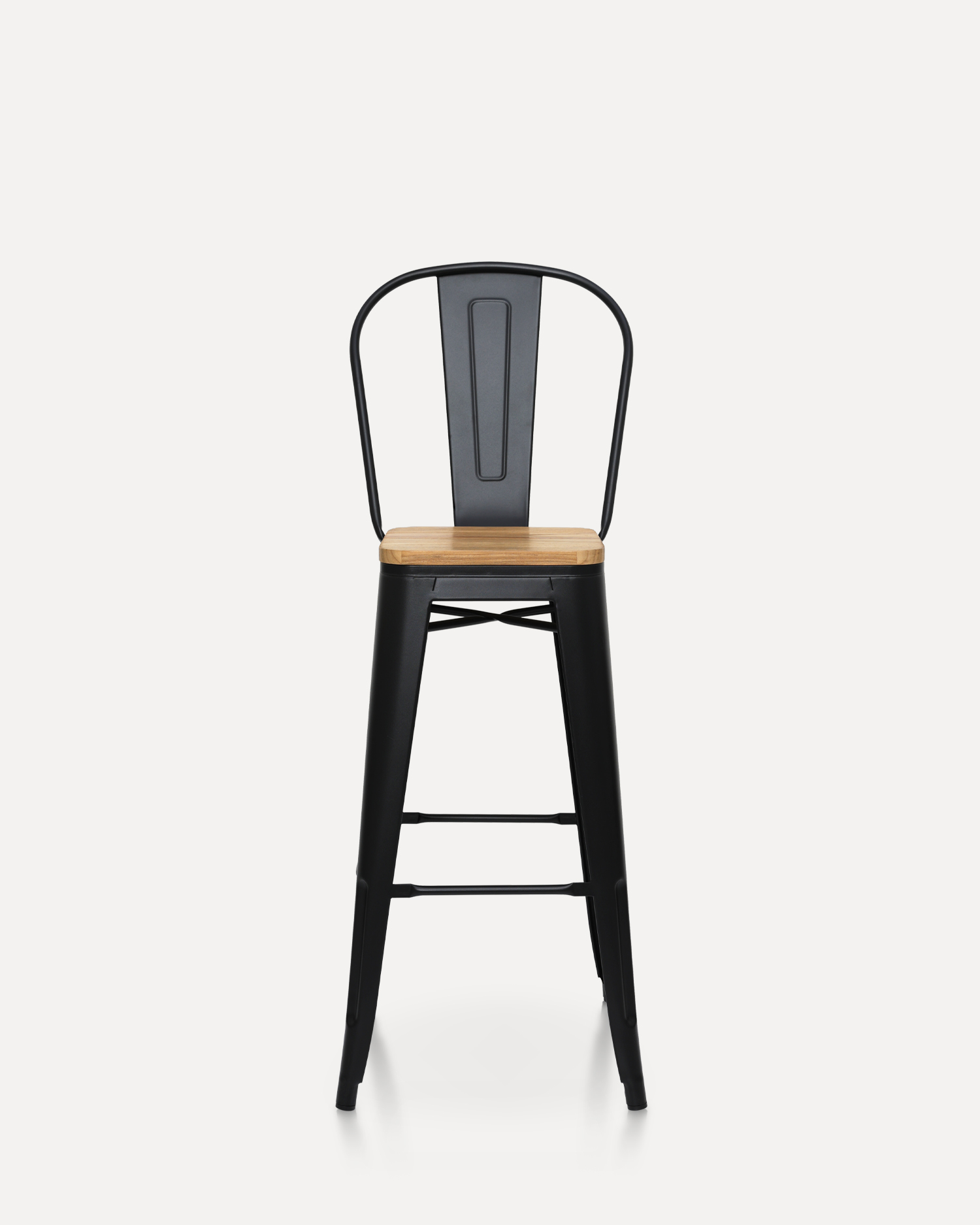 Retro siyah yemek tasarım sandalyeleri Retro siyah yemek tasarım sandalyeleri